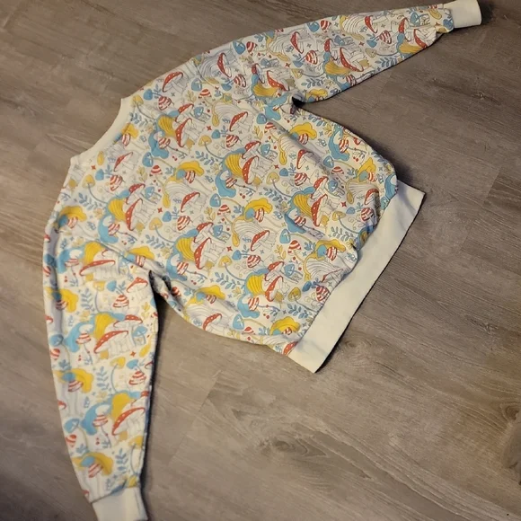 Men's Graphic Crewneck Sweater - Multicolor - Picture 4 of 4